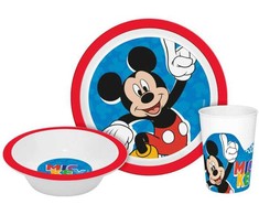 „Disney Mickey“ vakarienės rinkinys, mikrobangų krosnelei šildyti, plastikinė dėžutė