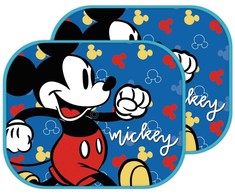 Disney Mickey Walk saulės stogeliai langams, 2 vnt.