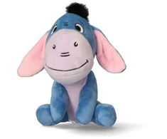 CERDÁ Disney Mikės Pūkuotuko Eeyore 3D pliušinė figūrėlė su pakabuku, krepšio pakabuku 13 cm