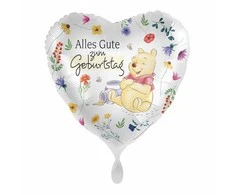Disney Mikės Pūkuotuko linksmas gimtadienio folijos balionas 43 cm