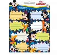 „Disney“ Mikio draugų 16 dalių užrašų knygelių etikečių rinkinys