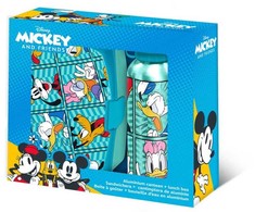 „Disney“ Mikio draugų sumuštinių dėžutė + aliuminio butelių rinkinys