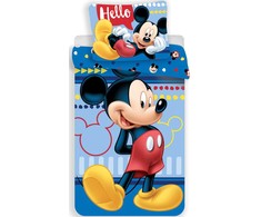 Patalynė bawełniana 140x200 Myszka Miki 2703 Mickey Mouse poszewka 70x90
