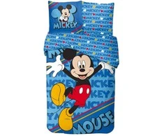 Disney Mikio ir linksmų nuotykių patalynės užvalkalas 140–200 cm, 65 x 65 cm