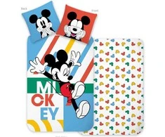 „Disney“ Mikio ir Mikio šokių patalynės užvalkalas 140–200 cm, 70–90 cm