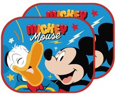 „Disney“ Mikio ir žvaigždės formos saulės stogeliai langams, 2 vnt. rinkinys