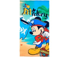 Disney Mikio pirato rankšluostis, paplūdimio rankšluostis 70x140cm (greitai džiūstantis)