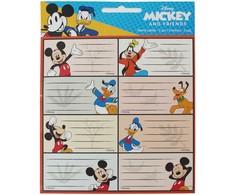 Disney Mikio užrašų knygelės etiketės, 16 vnt.