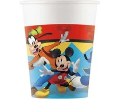 Disney Mikio žaisliukas „Jump Into Fun“ 8 vnt. popierinių puodelių, po 200 ml, FSC