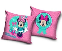 Disney Minnie aksominis pagalvėlės užvalkalas, 40x40 cm