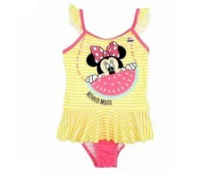 Disney Minnie arbūzinis vaikiškas maudymosi kostiumėlis, plaukikams, 104-134 cm