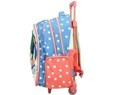Disney Minnie Boho mokyklinė kuprinė su ratukais, 46 cm