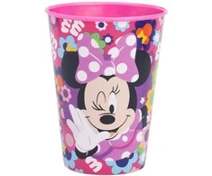 Disney Minnie Bold Florals plastikinis puodelis 260 ml