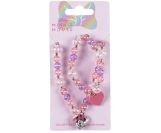 „Disney Minnie Bubble“ karoliukų vėrinio ir apyrankės rinkinys
