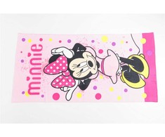 Disney Minnie Chic vonios rankšluostis, paplūdimio rankšluostis 70x140cm (greitai džiūstantis)