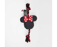 „Disney Minnie“ cypiantis pliušinis ir virvinis žaislas šuniui