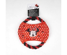 Disney Minnie cypiantis skraidantis diskinis ir virvės žaislas šunims