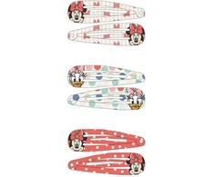 „Disney Minnie Daisy“ 6 dalių plaukų segtukų rinkinys