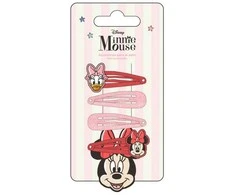 Disney Minnie Daisy plaukų segtukų rinkinys, 4 vnt.