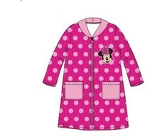 Disney Minnie Dots vaikiškas chalatas 3-8 metų vaikams dovanų dėžutėje