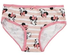 Disney Minnie Figaro vaikiški apatiniai, kelnaitės (3 vnt./pakuotė), 2-8 metų vaikams