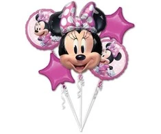 Disney Minnie folijos balionų rinkinys, 5 vnt.