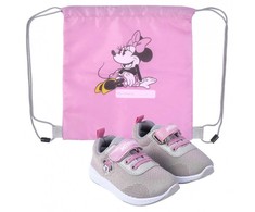 Disney Minnie gatvės bateliai su sportiniu krepšiu 24