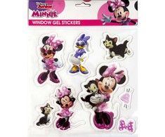 „Disney Minnie“ gelinių lipdukų rinkinys ant lango