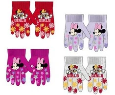 Kepurė Disney Minnie Girls vaikiškos pirštinės