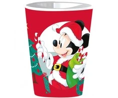 Disney Minnie ir Mickey kalėdinis puodelis, plastikinis, 260 ml
