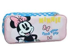 Disney Minnie Joy dviejų skyrių pieštukų dėklas, 26 cm