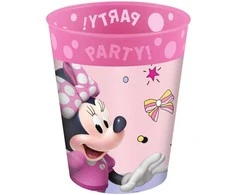 „Disney Minnie Junior“ mikro plastiko puodelių rinkinys, 4 dalys, 250 ml