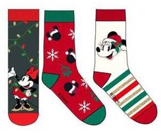 Disney Minnie kalėdinės moteriškos kojinės 39/41