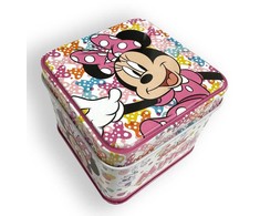 Disney Minnie kaspinėlis su mini metaline dėkute 7,5 cm