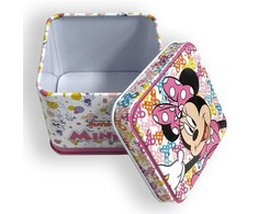 Disney Minnie kaspinėlis su mini metaline dėkute 7,5 cm