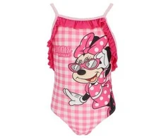 Disney Minnie languotas vaikiškas maudymosi kostiumėlis, 3-8 metų vaikams