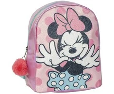 „Disney Minnie Laugh“ holografinė kuprinė, krepšys 23 cm
