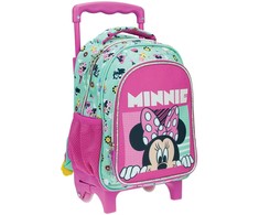 Disney Minnie Looking vaikiška riedanti kuprinė, krepšys 30 cm