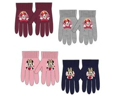 Kepurė Disney Minnie Love vaikiškos pirštinės
