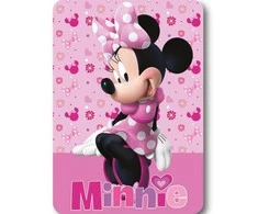 Disney Minnie Lovely Charm flisinė antklodė 100x140cm