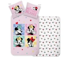 „Disney Minnie“ meilės ir juoko patalynės komplektas 140–200 cm, 70–90 cm