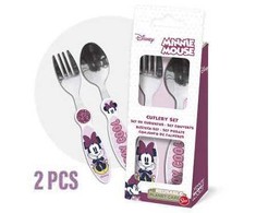 „Disney Minnie“ metalinių stalo įrankių rinkinys – 2 dalys