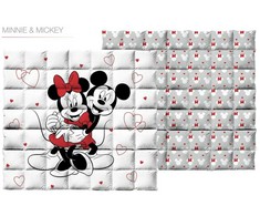 Disney Minnie Mickey Love dygsniuota lovatiesė, antklodė 240x220cm