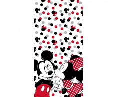 Disney Minnie Mickey Love vonios rankšluostis, paplūdimio rankšluostis 70x140cm