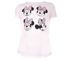 Disney Minnie moteriški trumpi marškinėliai, palaidinė XXL