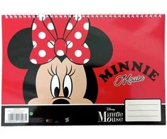 Disney Minnie Nomadic Spirit A/4 spiralinis eskizų sąsiuvinis, 30 lapų