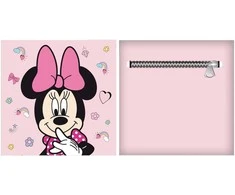 Disney Minnie pagalvėlė, dekoratyvinė pagalvėlė su nuimamu užvalkalu 35x35 cm Aksominė