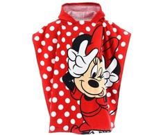 Disney Minnie paplūdimio rankšluostis pončas 55x110 cm