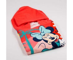 Disney Minnie paplūdimio rankšluostis pončas 55x110 cm (greitai džiūstantis)