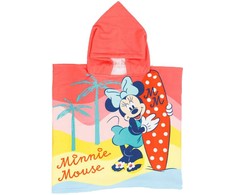 Disney Minnie paplūdimio rankšluostis pončas 55x110 cm (greitai džiūstantis)